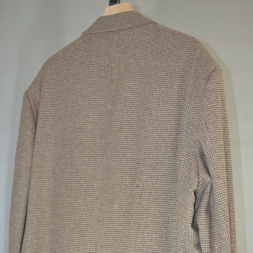 Sean John Brown And Tan Three Button Front Trench… - image 7